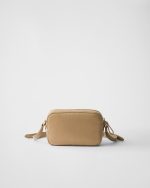Re-Nylon and Nappa Leather Mini Shoulder Bag With Bow - Image 4
